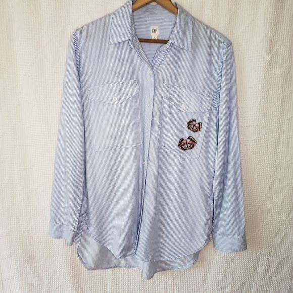 Vintage • Gap butterfly button down - Picture 4 of 11